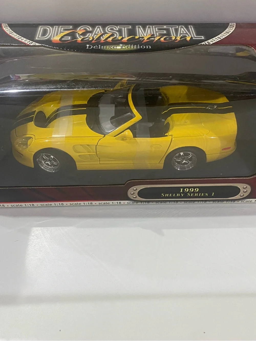 Deluxe Edition Yellow Shelby Series 1 Wall Display Art